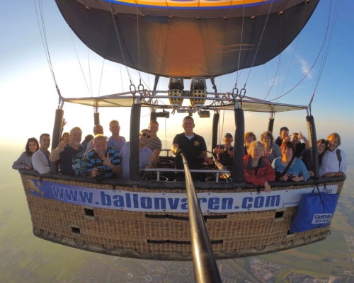 Ballonvaart vanaf Amersfoort naar Bunschoten